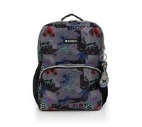 Gabol - Zaino per bambini Bugs 25 x 33 x 12 cm Leggero e impermeabile con schienale imbottito, identificativo ed elementi riflettenti
