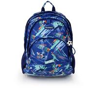 Gabol - Zaino scuola a 3 scomparti 32x44x18 cm Crew con schienale ergonomico a griglia, custodia per laptop da 15,6'' e base rinforzata