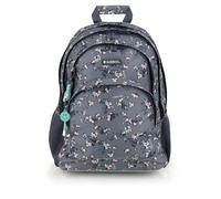 Gabol - Zaino scuola a 3 scomparti 32x44x18 cm Dash con schienale ergonomico a griglia, custodia per laptop da 15,6'' e base rinforzata