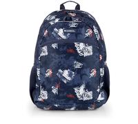 Gabol - Zaino scuola adattabile a carrello 34x46x20 cm Dash con 2 scomparti, schienale imbottito, custodia per laptop da 15,6'' e base rinforzata