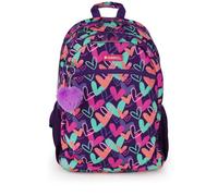 Gabol - Zaino scuola adattabile a carrello 34x46x20 cm Kokoro con 2 scomparti, schienale imbottito, custodia per laptop da 15,6'' e base rinforzata