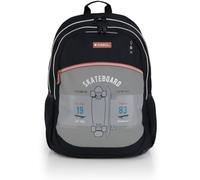 Gabol - Zaino scuola adattabile a carrello 34x46x20 cm Trick con 2 scomparti, schienale imbottito, custodia per laptop da 15,6'' e base rinforzata