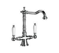 Gaboli Old Line Miscelatore lavello cucina canna alta 920 Rubinetti Bagno Cas...
