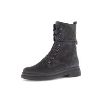 Gabor 71.742.19 Stivali stringati da donna in pelle grezza, grigio., 44 EU