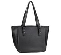 Gabor bags Galinna Borsa shopper da donna con chiusura lampo, grande, Nero, L, moderno