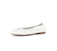Gabor Ballerine classiche da donna, bianco, 42.5 EU