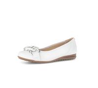 Gabor Ballerine classiche da donna, Bianco 50, 40 EU