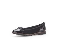 Gabor Ballerine classiche da donna, scarpe da ballerina, scarpe da balletto, scarpe da balletto, scarpe da balletto, scarpe da donna, colore nero (cognac), 44 EU / 9,5 UK, Nero , 44 EU