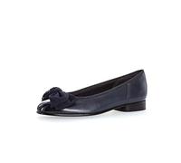 Gabor Basic 05.106 - Ballerine Donna, Blau (blue Leather/patent), 42 EU