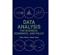 Gábor Békés Gábor Data Analysis for Business, Economics, and (Copertina rigida)