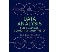 Gábor Békés Gábor Ké Data Analysis for Business, Economics, and Pol (Tascabile)