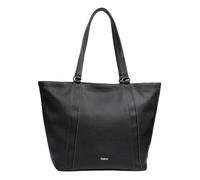 Gabor Borsa a tracolla Bessy, da donna, modello Shopper, con cerniera, grande, nera