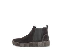 Gabor Chelsea 8013.02 - Scarpe da ginnastica da donna, larghezza F, Dark Grey El Textu, 40.5 EU