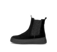 Gabor Chelsea 8014.01 - Cerniera da donna, larghezza F, Feltro nero, 37 EU