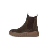 Gabor Chelsea 8014.01 - Chiusura lampo da donna, larghezza F, Mocca El Texture, 40.5 EU