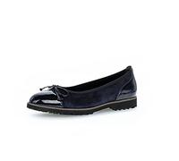 Gabor Donna Ballerine, Signora Ballerine Classiche,Tempo Libero,Ballerine,Scarpe estive,Elegante,Fiocco,Blu (Atlantik) / 36,38 EU / 5 UK