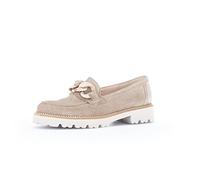 Gabor Donna Mocassini, Signora Pantofole,Pantofola,Scarpe da College,Scarpe Business,Beige (kiesel),42 EU / 8 UK
