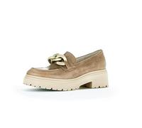 Gabor Donna Mocassini, Signora Pantofole,Soletta Removibile,Pantofola,Scarpe da College,Scarpe Business,Marrone (Chino),40 EU / 6.5 UK