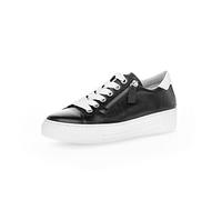 Gabor Donna Sneaker, Signora Sneaker Basse,Soletta Removibile,Suola della Piattaforma,Scarpa Bassa,Scarpe da Strada,Blu (Midnight/Weiss),42 EU / 8 UK