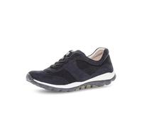 Gabor Donna Sneaker, Signora Sneaker Basse,Soletta Removibile,Tempo Libero,Scarpa Bassa,Scarpe da Strada,Nightblue,40 EU / 6.5 UK