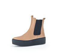 Gabor donna Stivaletti, signora Stivaletti Chelsea,bottini,soletta removibile,stivaletto slip-on,boots,stivaletti,marrone (chino),38.5 EU / 5.5 UK