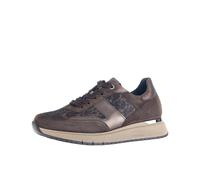 Gabor - Leo Velour Metal Sneakers - - Shoes - Donna - Marrone - 41 EU