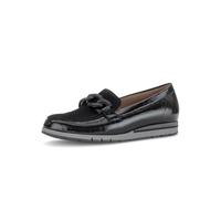 Gabor Mocassini da donna 4004.01, Nero opaco, 38.5 EU