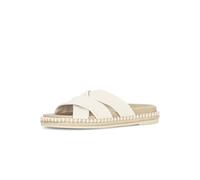 Gabor Pantolette da donna, zoccoli da donna, pantolette, moderate multilarghezze (G), Best Fitting, Panna 22, 44 EU