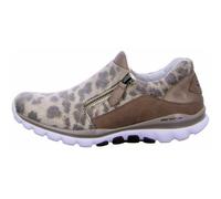 Gabor - Rollingsoft Sensitive Platino Bamboo Nubuck Sneakers - -Shoes -Donna -Beige -37 EU