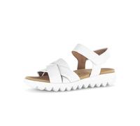 Gabor Sandali da donna con cinghia, sandali da donna, Bianco 21, 40 EU