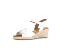 Gabor Sandali da donna con cinghia, sandali da donna, Bianco 50, 43 EU