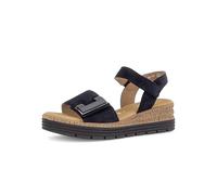 Gabor Sandali da donna con plateau, Dark Blue 46, 35 EU