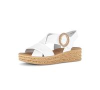 Gabor Sandali da donna con plateau, Latte 20, 43 EU