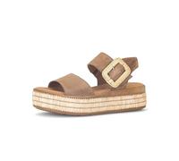 Gabor Sandali da donna con plateau, Peanut 14, 40 EU