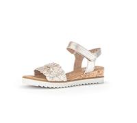 Gabor Sandali da donna con zeppa, sandali da donna, multilarghezza leggera (G), Conchiglia 89, 42 EU