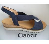 Gabor Sandali Donna In Pelle Blu 4275336