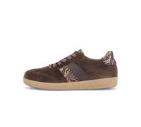 Gabor Sneaker basse da donna per adulti, 6011.02, larghezza F, allacciatura, cacao, 39 EU