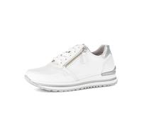 Gabor Scarpe da ginnastica basse da donna, comode e larghe, Bianco Argento 50, 42 EU Weit
