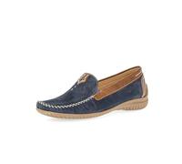 Gabor Shoes Comfort Basic, Mocassini Donna, Blu (Navy/Copper 46), 40 EU