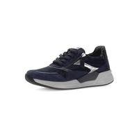 Gabor Sneaker basse da donna, Blu scuro argento antico 26, 40.5 EU