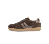 Gabor Sneaker basse da donna per adulti, 6011.01, larghezza F, allacciatura, Engl Brown Nature, 40.5 EU