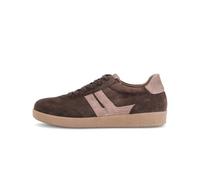 Gabor Sneaker basse da donna per adulti, 6011.01, larghezza F, allacciatura, Palissandro cacao, 42 EU