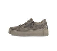 Gabor Sneaker basse da donna per adulti, 6017.03, larghezza H, chiusura lampo, Mohair, 41 EU Weit