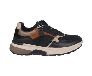 Gabor - Sneaker Rotolante - Mix Nero - - Shoes - Donna - Nero - 38 1/2 EU