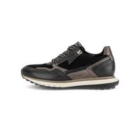 Gabor Sneakers basse da donna 6029.01, larghezza H, cerniera, Nero e tortora, 37.5 EU Large