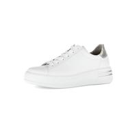 Gabor Sneakers basse da donna Taglie forti (G) Bianco Argento 51 37 EU