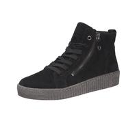 Gabor - Stivale in velluto con lacci - - Shoes - Donna - Nero - 42 EU