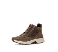 Gabor Stivali da donna con lacci 0803.02, Whisky K Micro, 38.5 EU