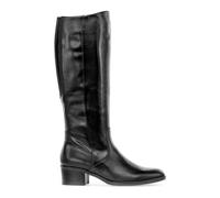 Gabor - Stivali da equitazione in pelle nera - - Shoes - Donna - Nero - 36 EU