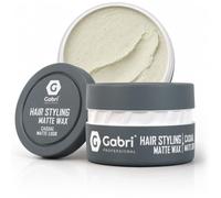 Gabri Casual Look Hair Styling Matte Wax 150 ml - Aspetto Opaco, Controllo Dei Bordi - Controllo Massimo E Lunga Durata - Cera Per Capelli Per Uomo E Donna